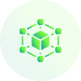 Blockchain solutions icon