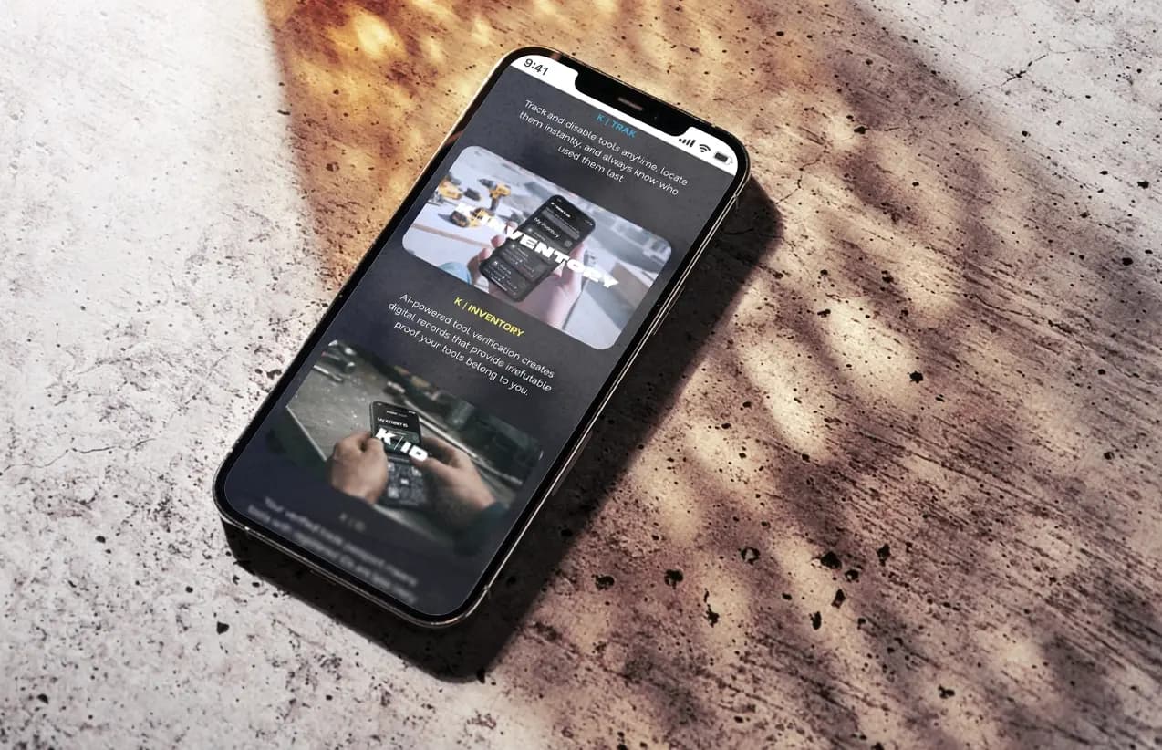 Kynekt verified ID and marketplace screens