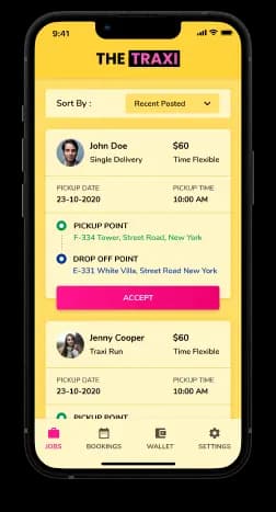 On demand auto service app