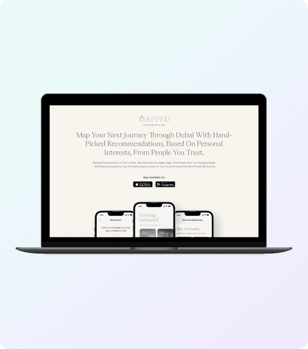 Website Design mockup