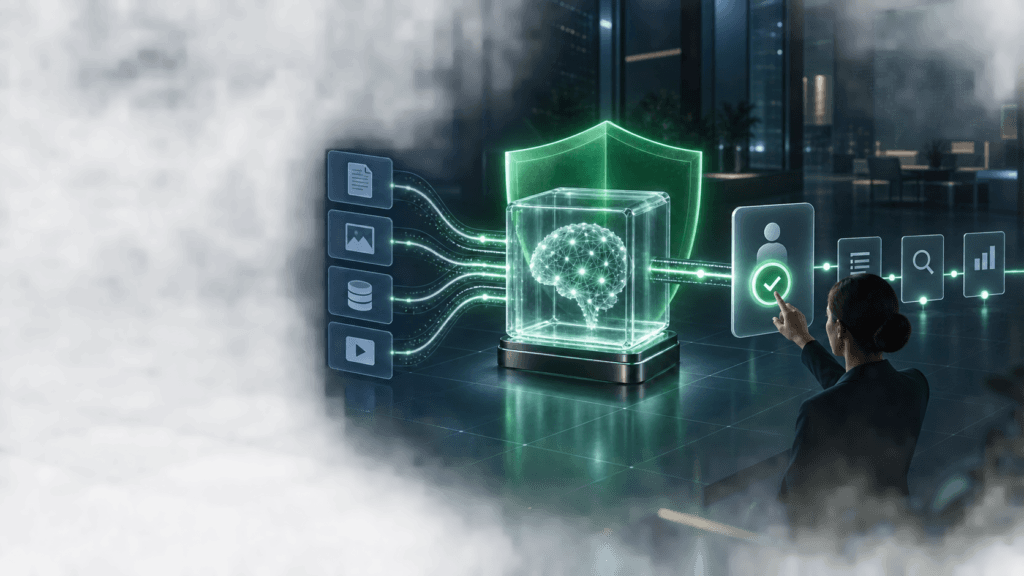 Human approval and security controls for an AI workflow 1