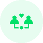 Dating apps solution icon