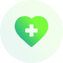 Healthcare and medical solution icon