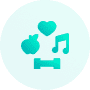 Lifestyle apps solutions icon