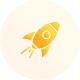 Deployment and launch icon