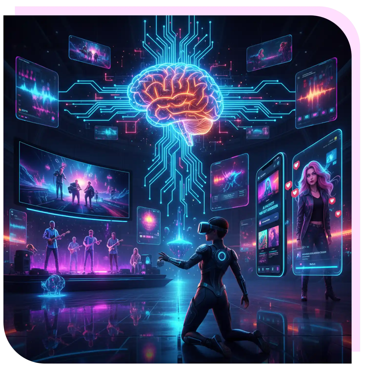 Entertainment web and app Development
