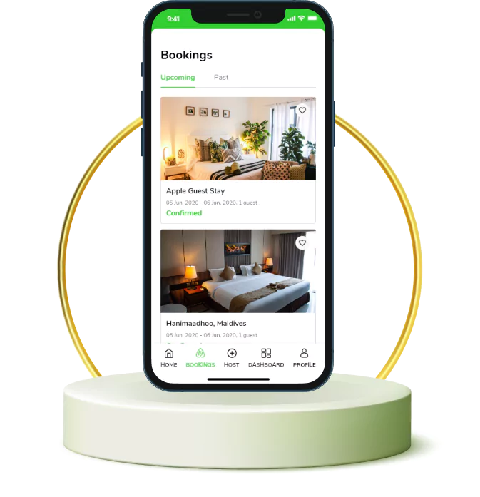 Multiple Booking Options in airbnb clone