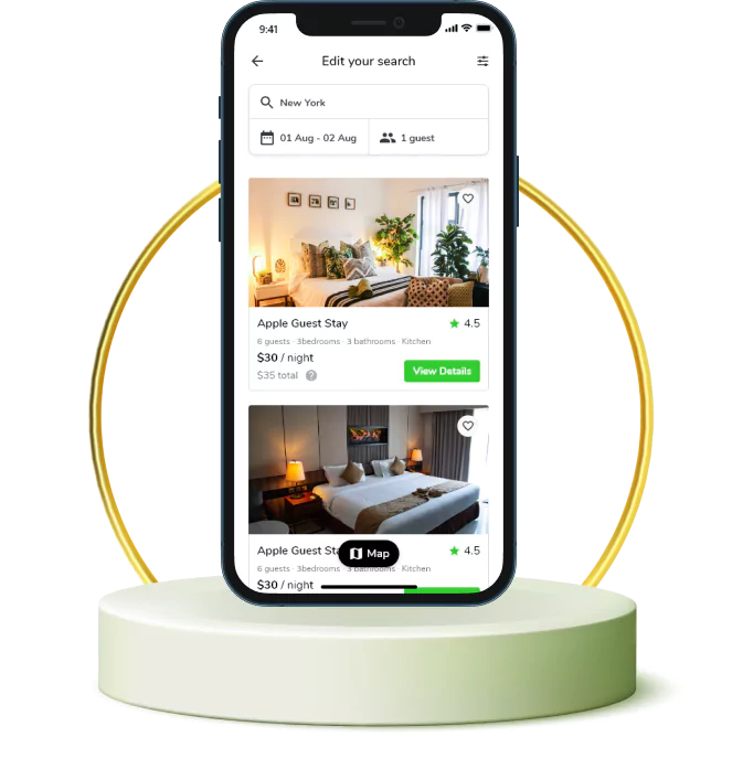 Advanced Search in airbnb clone