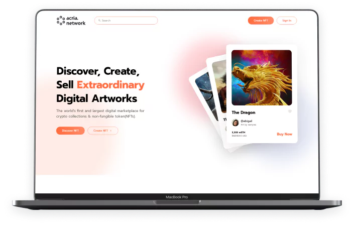 henceforth solutions's project Acria Market