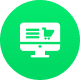 eCommerce web app development icon