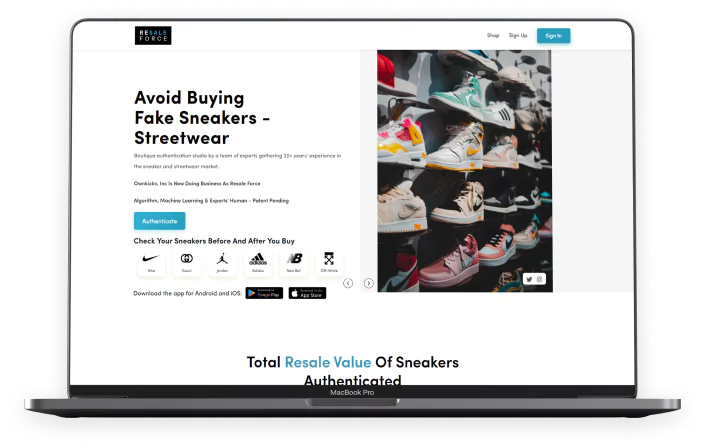 henceforth solutions's project Resale Force